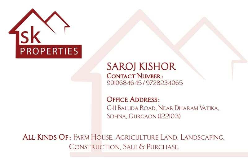 Farm House 1 Acre for Sale in Sohna, Gurgaon