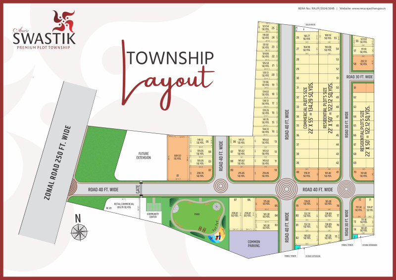  260 Sq. Yards Residential Plot for Sale in Kanota, Jaipur