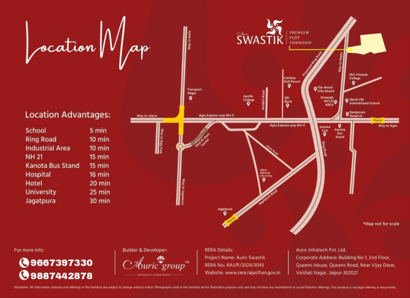  359 Sq. Yards Residential Plot for Sale in Kanota, Jaipur
