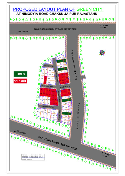  133 Sq. Yards Residential Plot for Sale in Tonk Road, Jaipur
