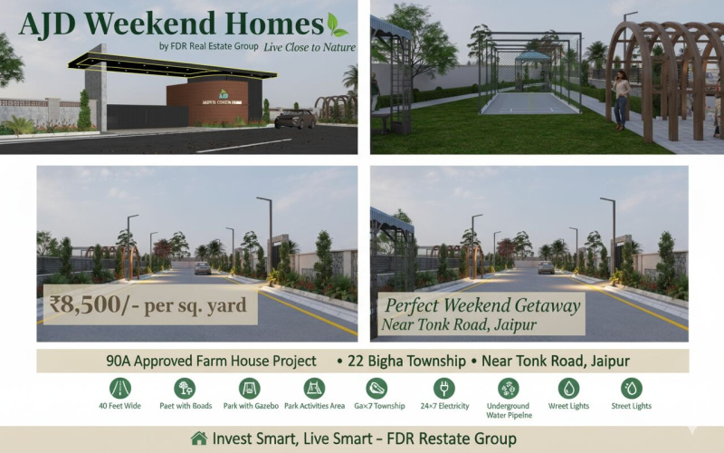 3 BHK 500 Sq. Yards Farm House for Sale in Tonk Road, Jaipur