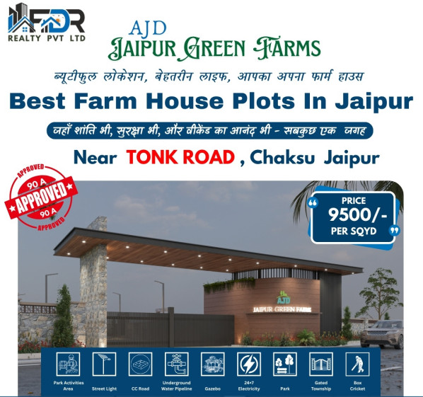 3 BHK 500 Sq. Yards Farm House for Sale in Tonk Road, Jaipur