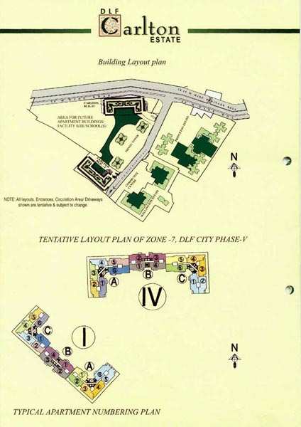 3 BHK 1350 Sq.ft. Apartment for Rent in DLF Phase V, Golf Course Road, Gurgaon
