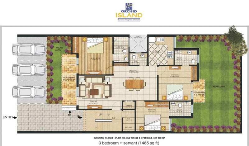 3 BHK 1500 Sq.ft. Builder Floor for Sale in Sector 51 Gurgaon