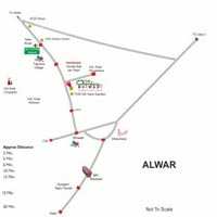 2 BHK 965 Sq.ft. Apartment for Sale in Alwar Bypass Road, Bhiwadi