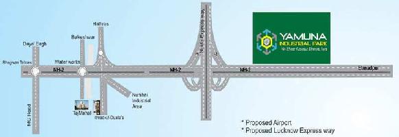  Commercial Land for Sale in NH 2, Agra