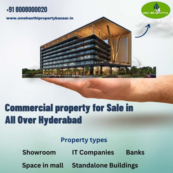  Office Space 1555 Sq.ft. for Sale in Shamshabad, Hyderabad