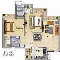 2 BHK Flat for Sale in Sector 6, Gomti Nagar Extension, Lucknow