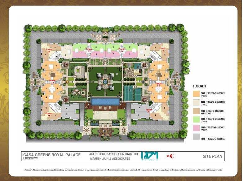 3 BHK Apartment 1445 Sq.ft. for Sale in Vrindavan Yojna, Lucknow