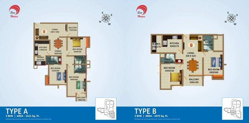 2 BHK Apartment 1075 Sq.ft. for Sale in Palayam, Thiruvananthapuram
