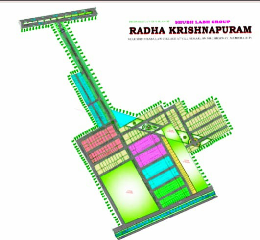  Residential Plot 100 Sq. Yards for Sale in Chhata, Mathura