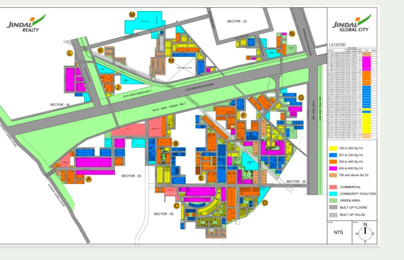  270 Sq. Yards Residential Plot for Sale in Kharkhoda, Sonipat