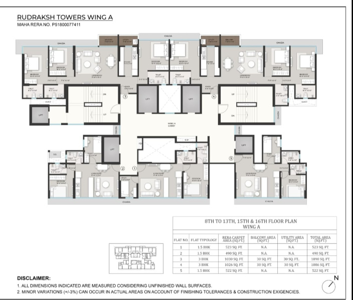 1.5 BHK Apartment 523 Sq.ft. for Sale in Goregaon Mulund Link Road, Mulund West, Mumbai