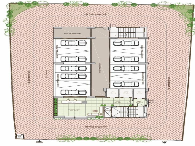  Office Space 303 Sq.ft. for Sale in Wagle Estate, Thane