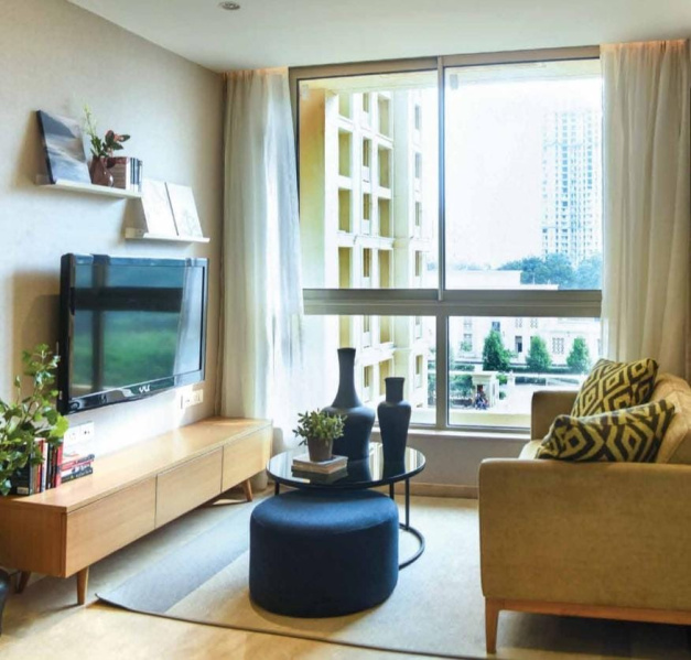 1 BHK Apartment 403 Sq.ft. for Sale in Thane West