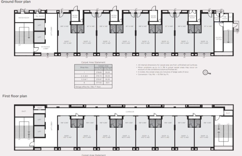  Office Space 316 Sq.ft. for Sale in Thane West
