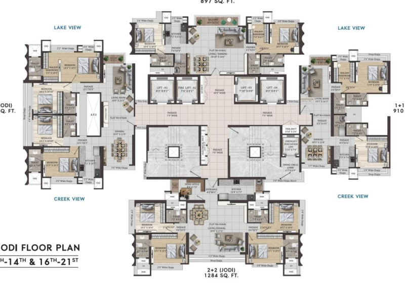 1 BHK Apartment 450 Sq.ft. for Sale in Powai, Mumbai