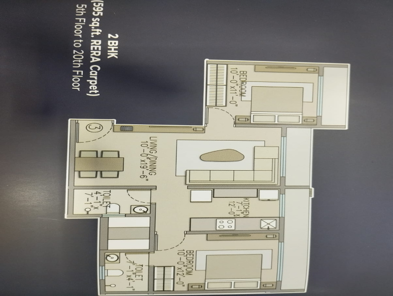 1 BHK Apartment 450 Sq.ft. for Sale in Mulund, Mumbai