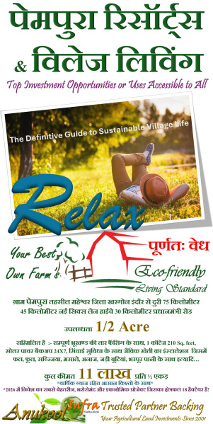  21780 Sq.ft. Agricultural/Farm Land for Sale in Maheshwar, Khargone