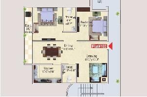 2 BHK Flat for Sale in Swarjpuri Kendui, Gaya