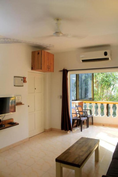 1 BHK Flat for Rent in Sequeira Vaddo, Candolim, Goa