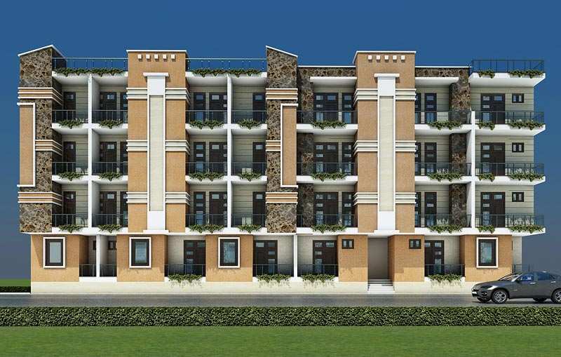 2 BHK Builder Floor 950 Sq.ft. for Sale in NH 24 Highway, Ghaziabad
