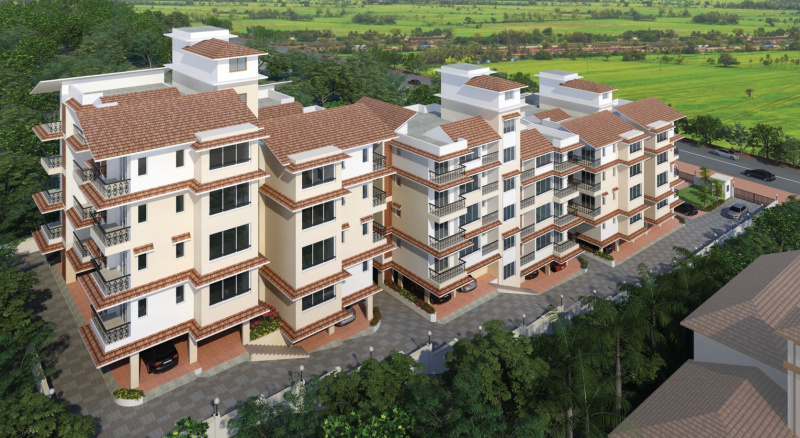 2 BHK Apartment 102 Sq. Meter for Sale in Khobra Waddo, Calangute, Goa