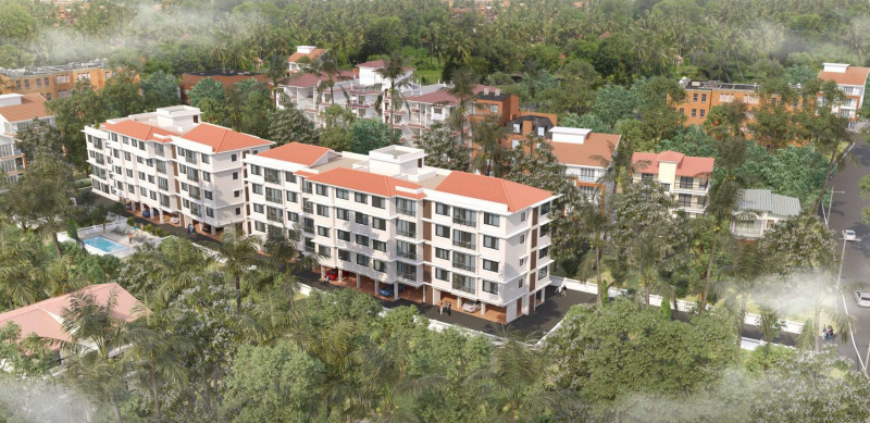 2 BHK 117 Sq. Meter Apartment for Sale in Khobra Waddo, Calangute, Goa