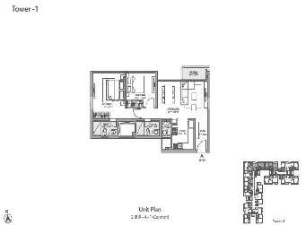 2 BHK Apartment 1176 Sq.ft. for Sale in