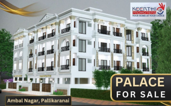 3 BHK Flat for Sale in Pallikaranai, Chennai