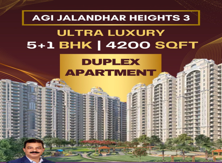 6 BHK Apartment 4200 Sq.ft. for Sale in 66 Feet Road, 66 Feet Road, Jalandhar