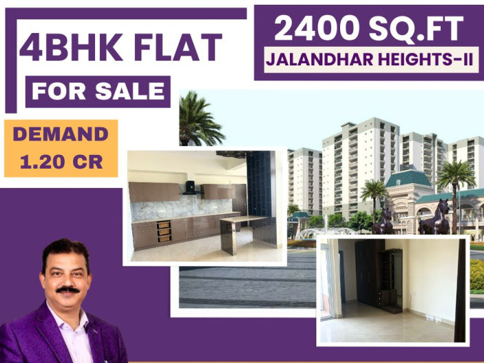4 BHK Apartment 2400 Sq.ft. for Sale in 66 Feet Road, Jalandhar