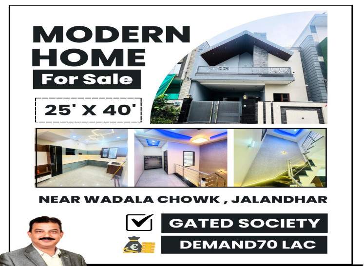 4 BHK House 1000 Sq.ft. for Sale in Wadala Chowk, Jalandhar