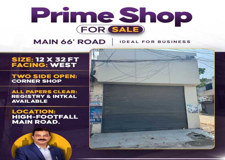  Commercial Shop 384 Sq.ft. for Sale in 66 Feet Road, Jalandhar