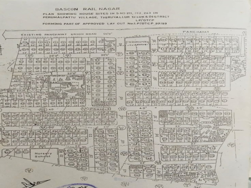 1560 Sq.ft. Residential Plot for Sale in Veppampattu, Chennai