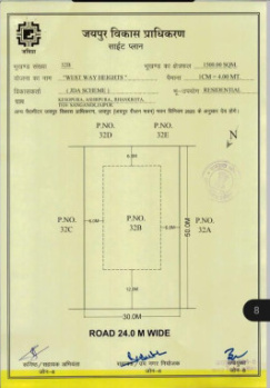  Residential Plot for Sale in Ajmer Road, Jaipur