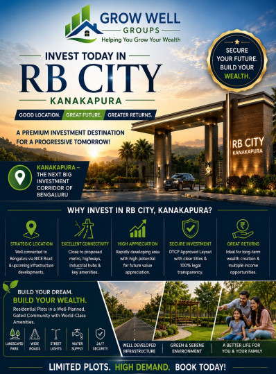  1500 Sq.ft. Residential Plot for Sale in Kanakapura, Bangalore