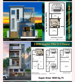 2 BHK Villa for Sale in Badalpur, Gautam Buddha Nagar