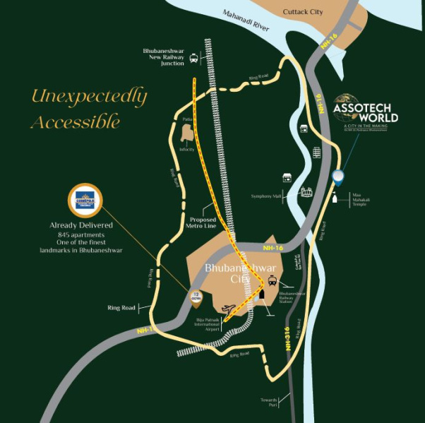 3.5 BHK 2400 Sq.ft. Apartment for Sale in Hanspal, Bhubaneswar