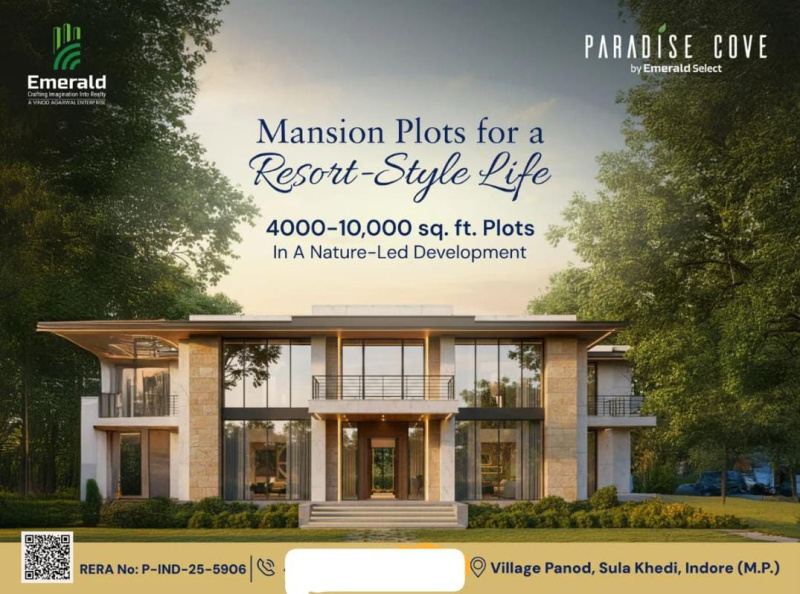  4000 Sq.ft. Residential Plot for Sale in By Pass Road, Indore