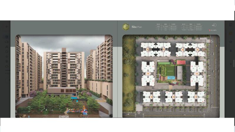 3 BHK Apartment 2158 Sq.ft. for Sale in Gota, Ahmedabad