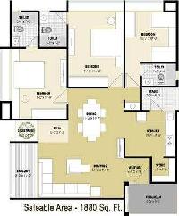 3 BHK Flat for Sale in Prahlad Nagar, Ahmedabad