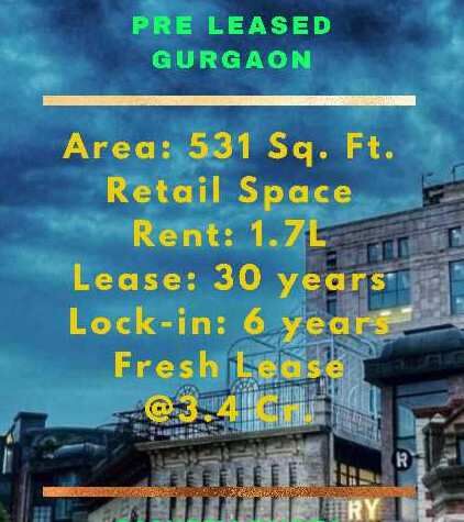  Commercial Shop 531 Sq.ft. for Sale in NH 8, Gurgaon