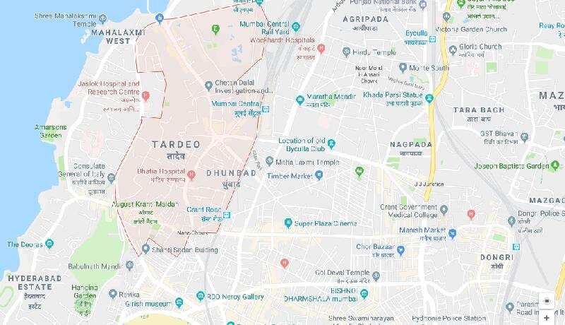  Showroom 600 Sq.ft. for Sale in Tardeo, Mumbai