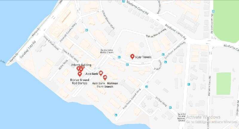  Office Space 3000 Sq.ft. for Rent in Nariman Point, Mumbai