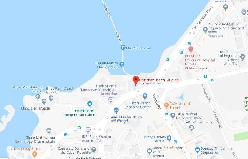 2 BHK Apartment 1200 Sq.ft. for Sale in Haji Ali Dargah Road, Worli, Mumbai