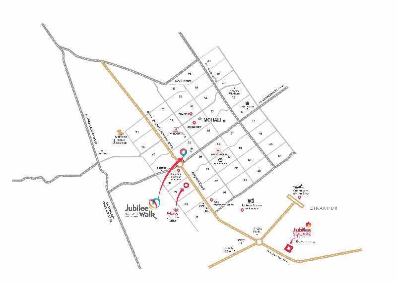  Showroom 1190 Sq.ft. for Sale in Sector 70 Mohali