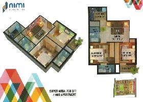 2 BHK Flat for Sale in Sector 81 Noida