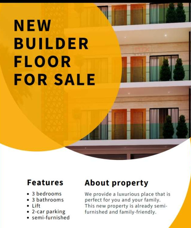 3 BHK Builder Floor 2780 Sq.ft. for Sale in