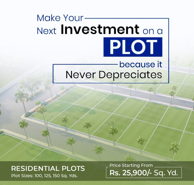  100 Sq. Yards Residential Plot for Sale in Gulabgarh Road, Dera Bassi